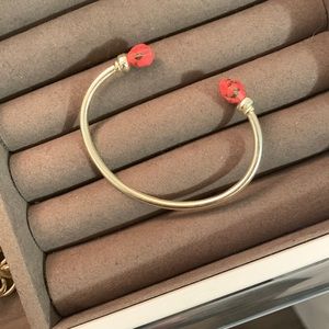 Kendra Scott Ellis Cuff in bronze veined red magnesite